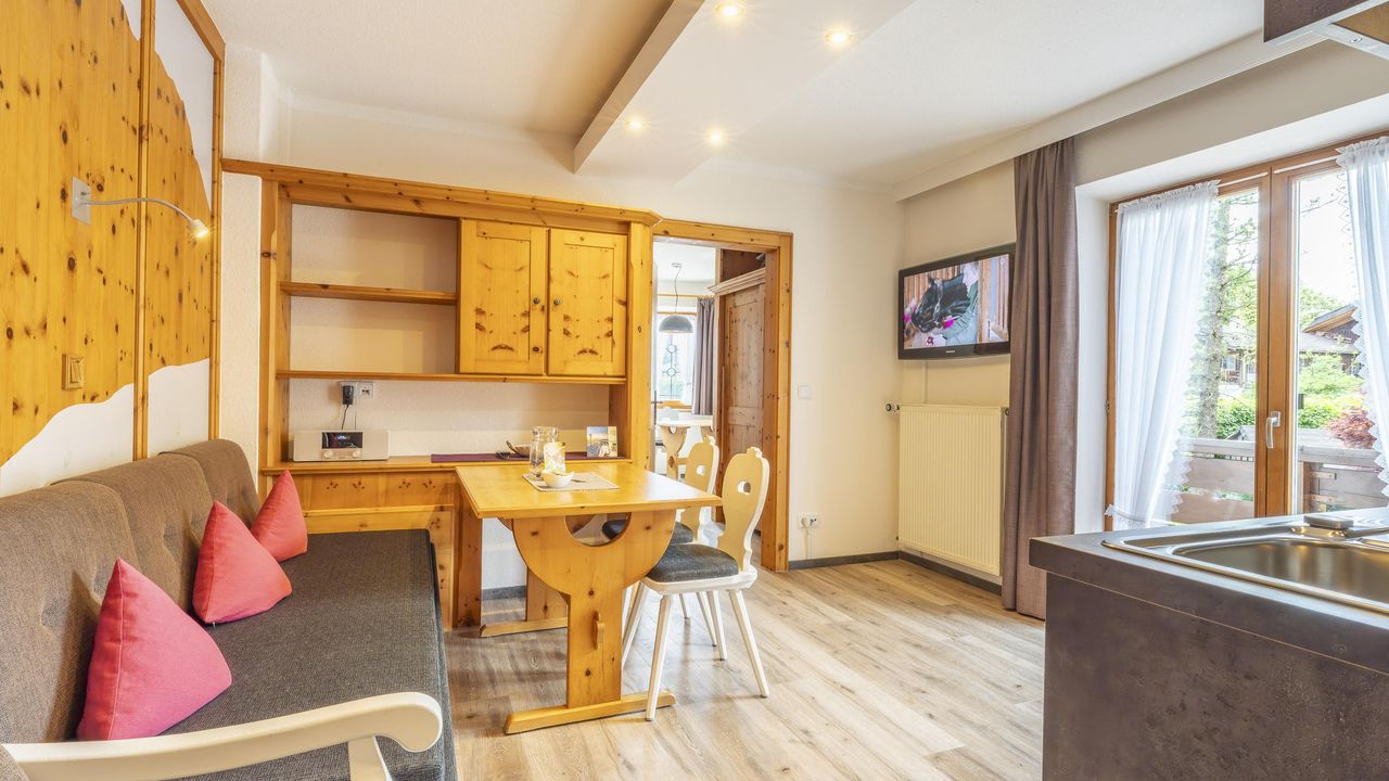 Ferienwohnung Wildfang Wohnraum und Küche-Ferienwo Ferienwohnung Wildfang Wohnraum und Küche-Ferienwo